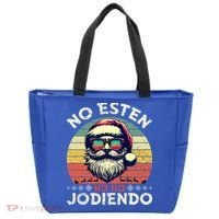 No Esten Ho Ho Jodiendo Santa Christmas Tote Bag thumb 0