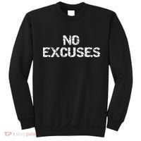 No Excuses Hoodie For Motivational Workout Sweatshirt thumb 0