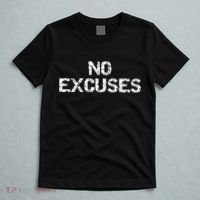 No Excuses Hoodie For Motivational Workout T-Shirt thumb 5