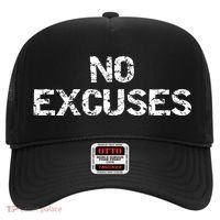 No Excuses Hoodie For Motivational Workout Hat thumb 0