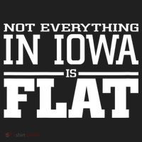 Not Everything In Iowa Is Flat Funny Sarcasm Saying Women's Sweatshirt thumb 2