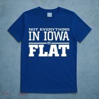 Not Everything In Iowa Is Flat Funny Sarcasm Saying T-Shirt thumb 5