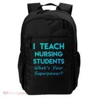 Nurse Educator Instructor Teach Nursing Students Superpower Meaningful Gift Backpack thumb 0