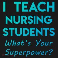 Nurse Educator Instructor Teach Nursing Students Superpower Meaningful Gift Backpack thumb 2