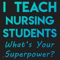 Nurse Educator Instructor Teach Nursing Students Superpower Meaningful Gift Beanie thumb 2