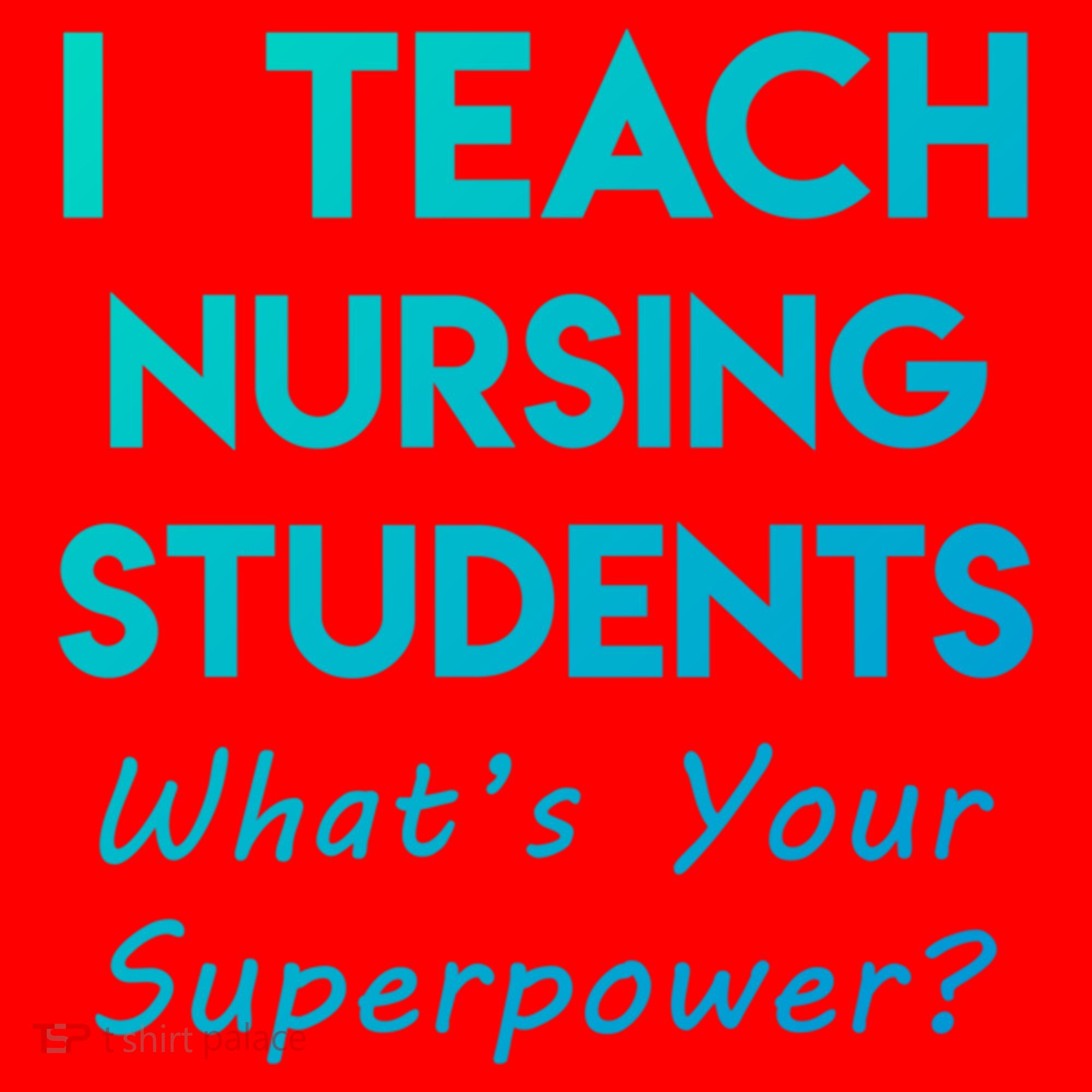 Nurse Educator Instructor Teach Nursing Students Superpower Meaningful Gift Santa Hat