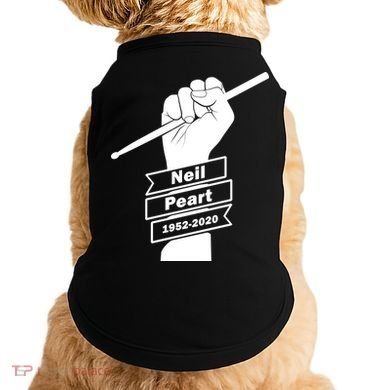 Neil Peart In Loving Memory Greatest Drummer Doggie Tank