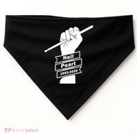 Neil Peart In Loving Memory Greatest Drummer USA-Made Doggie Bandana thumb 0