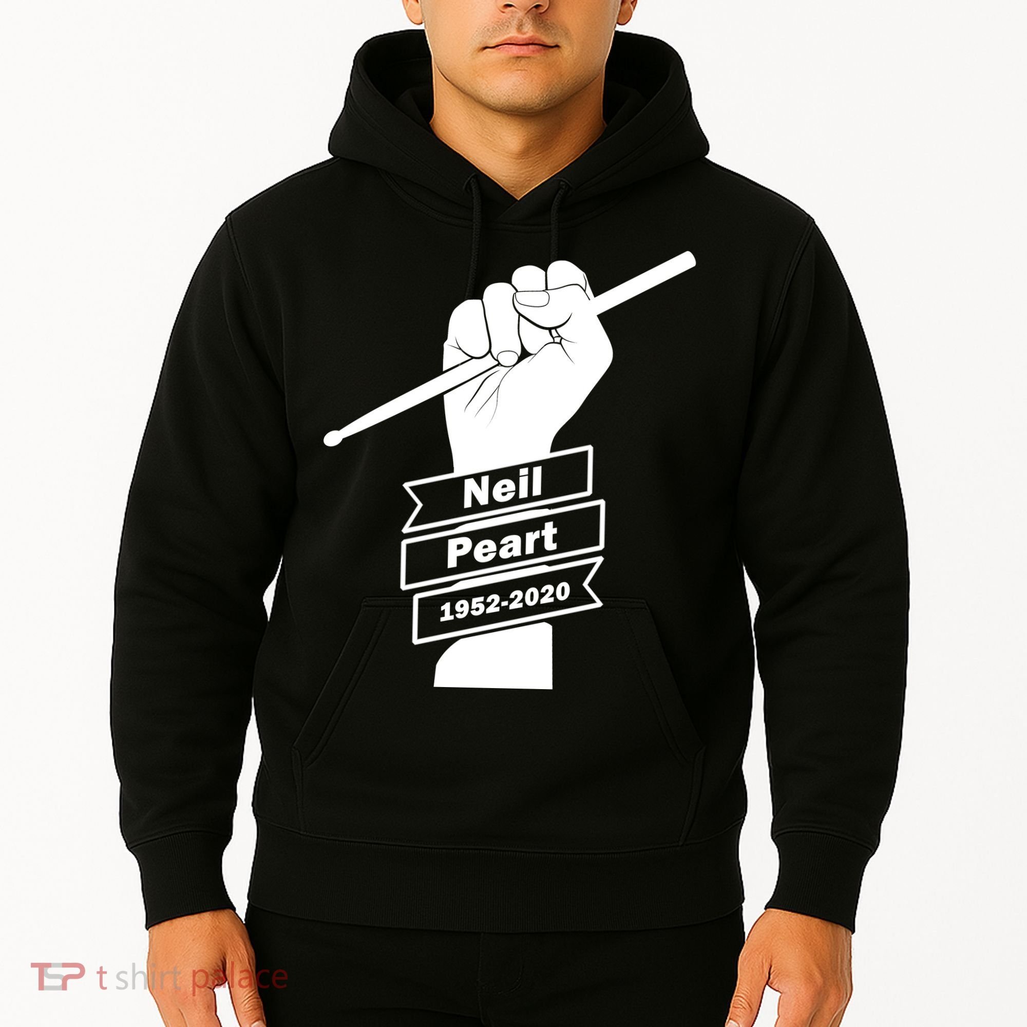 Neil Peart In Loving Memory Greatest Drummer Hoodie