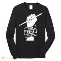 Neil Peart In Loving Memory Greatest Drummer Long Sleeve Shirt thumb 0