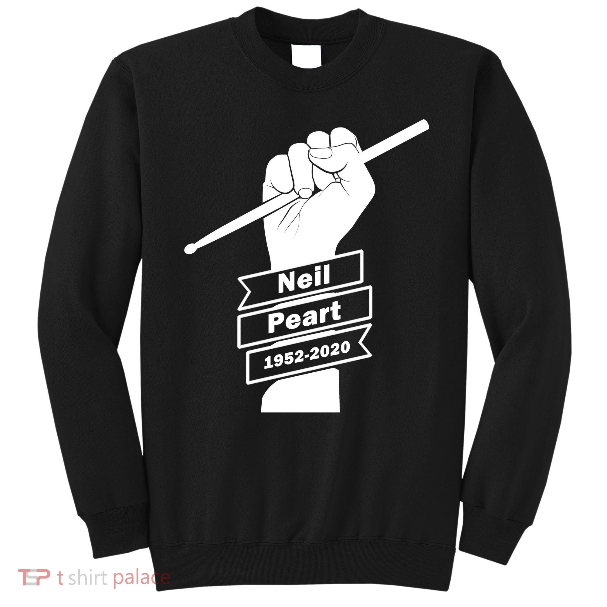 Neil Peart In Loving Memory Greatest Drummer Sweatshirt