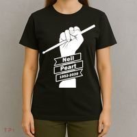Neil Peart In Loving Memory Greatest Drummer T-Shirt thumb 4