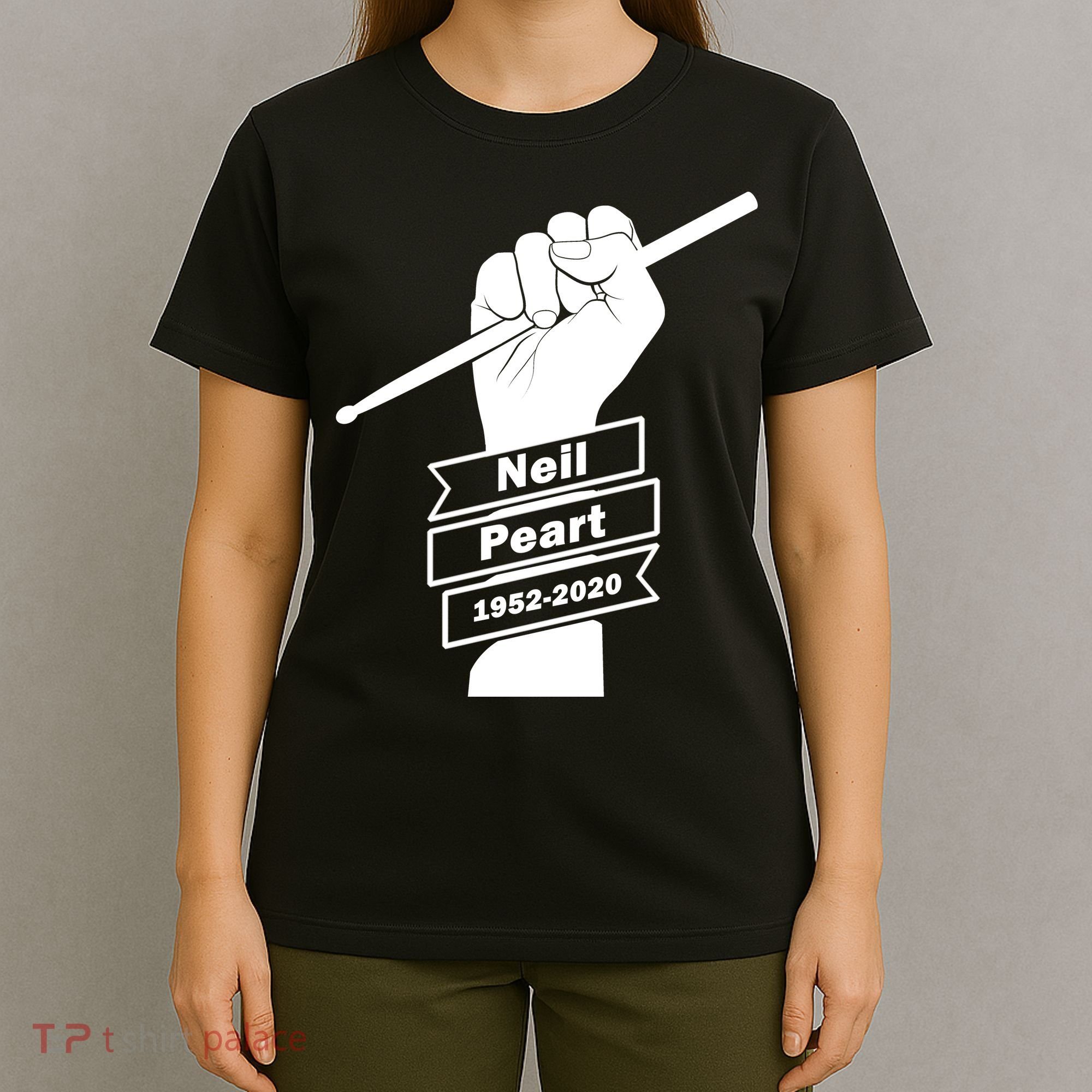 Neil Peart In Loving Memory Greatest Drummer T-Shirt