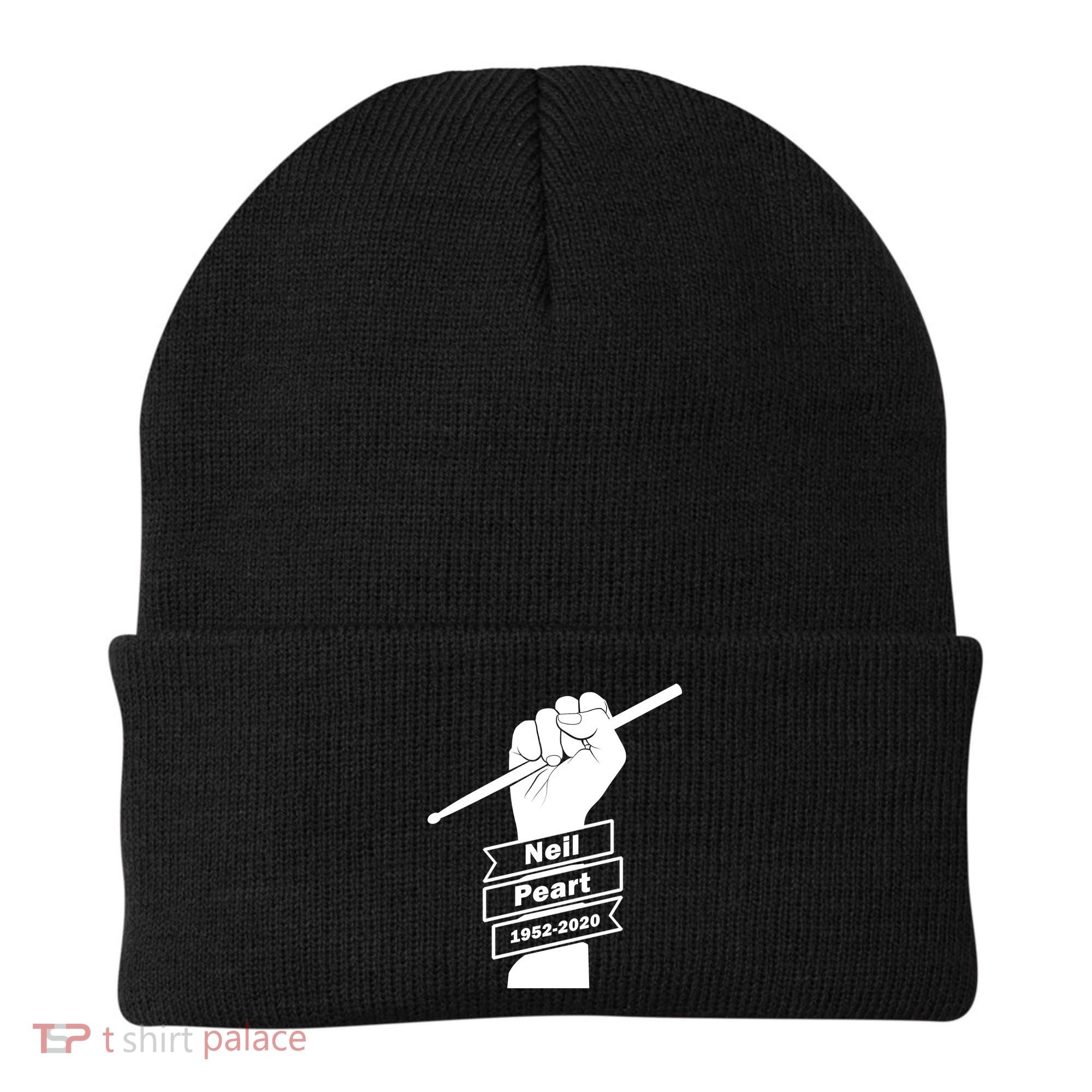 Neil Peart In Loving Memory Greatest Drummer Beanie