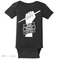 Neil Peart In Loving Memory Greatest Drummer Baby Bodysuit thumb 0