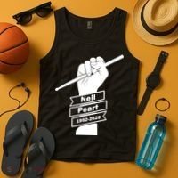 Neil Peart In Loving Memory Greatest Drummer Tank Top thumb 4