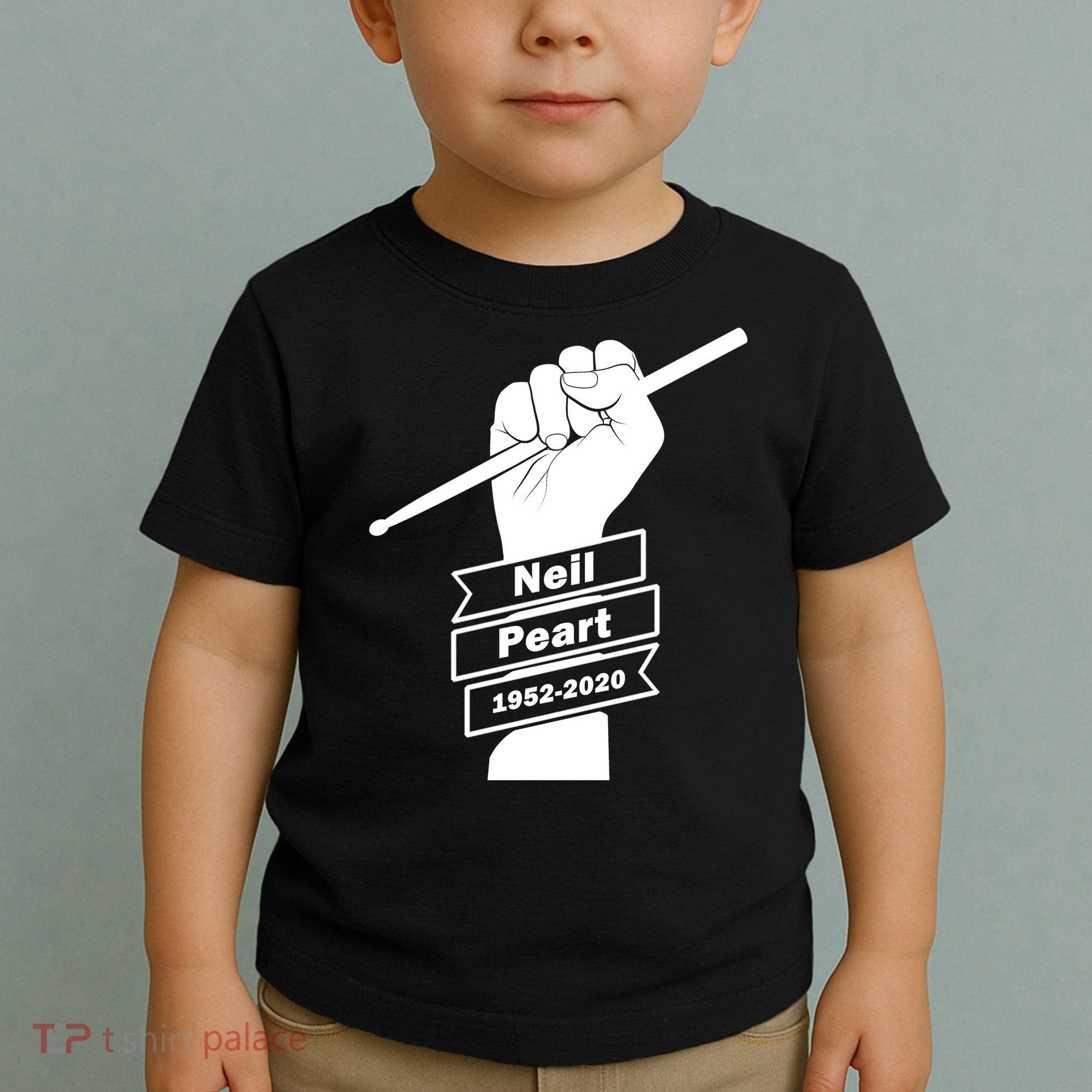 Neil Peart In Loving Memory Greatest Drummer Toddler T-Shirt