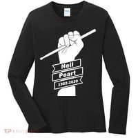 Neil Peart In Loving Memory Greatest Drummer Women's Long Sleeve Shirt thumb 0