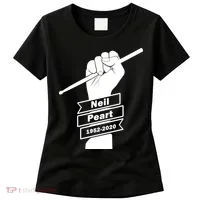 Neil Peart In Loving Memory Greatest Drummer Women's T-Shirt thumb 0