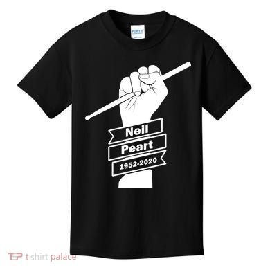 Neil Peart In Loving Memory Greatest Drummer Kids T-Shirt
