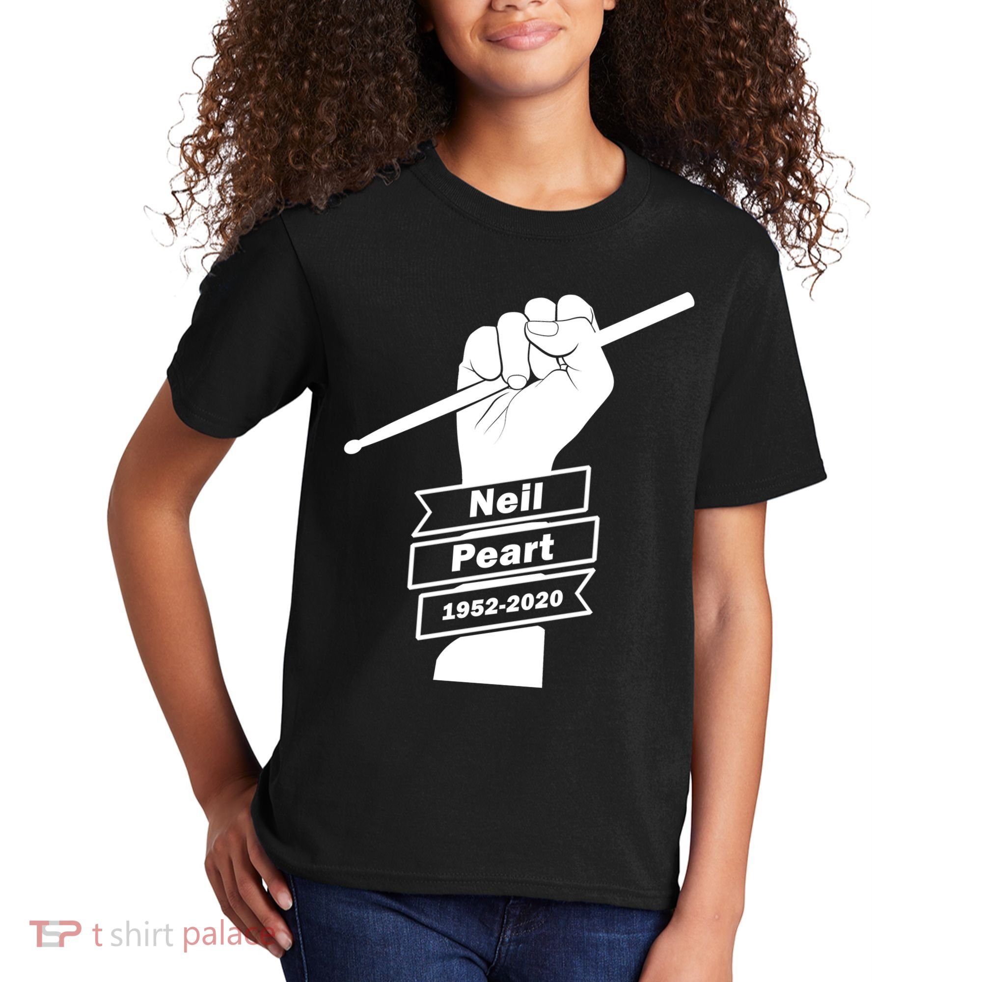 Neil Peart In Loving Memory Greatest Drummer Kids T-Shirt