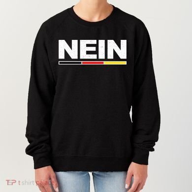 Nein German Funny Oktoberfest Women's Sweatshirt