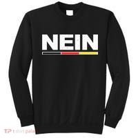 Nein German Funny Oktoberfest Sweatshirt thumb 0