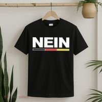 Nein German Funny Oktoberfest T-Shirt thumb 2