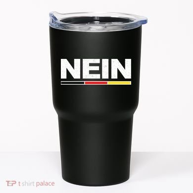 Nein German Funny Oktoberfest Tumbler