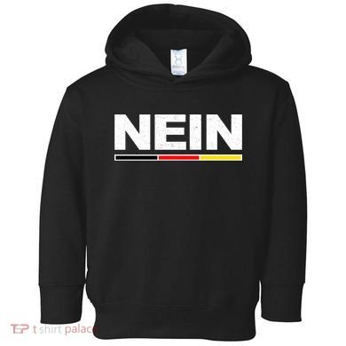 Nein German Funny Oktoberfest Toddler Hoodie