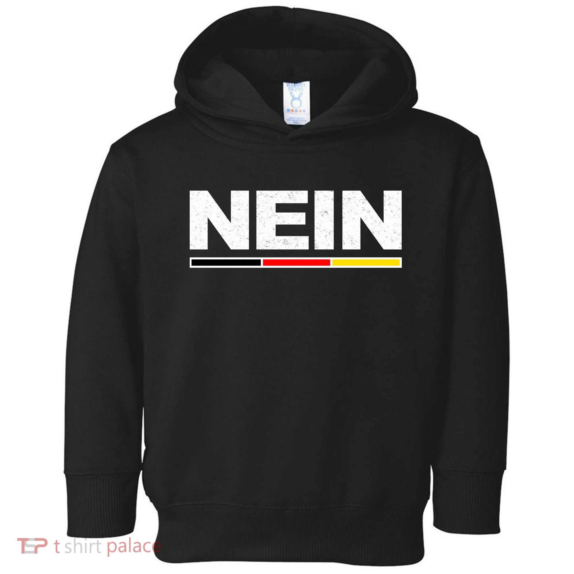 Nein German Funny Oktoberfest Toddler Hoodie
