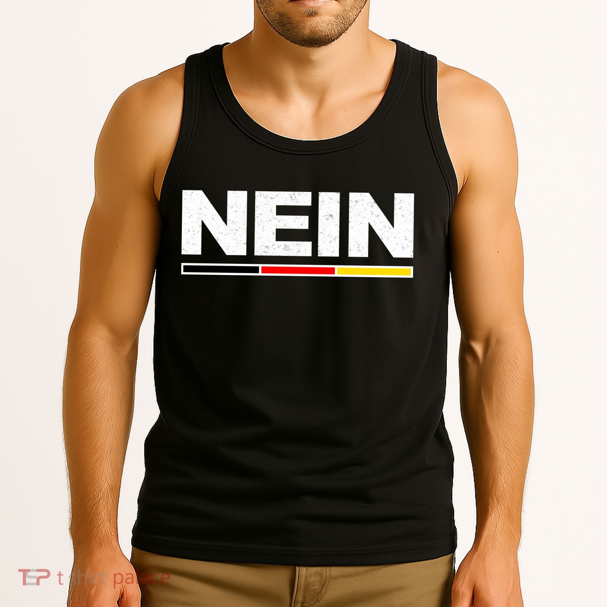 Nein German Funny Oktoberfest Tank Top