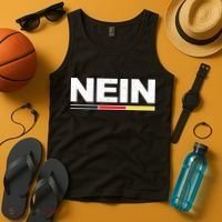Nein German Funny Oktoberfest Tank Top thumb 4