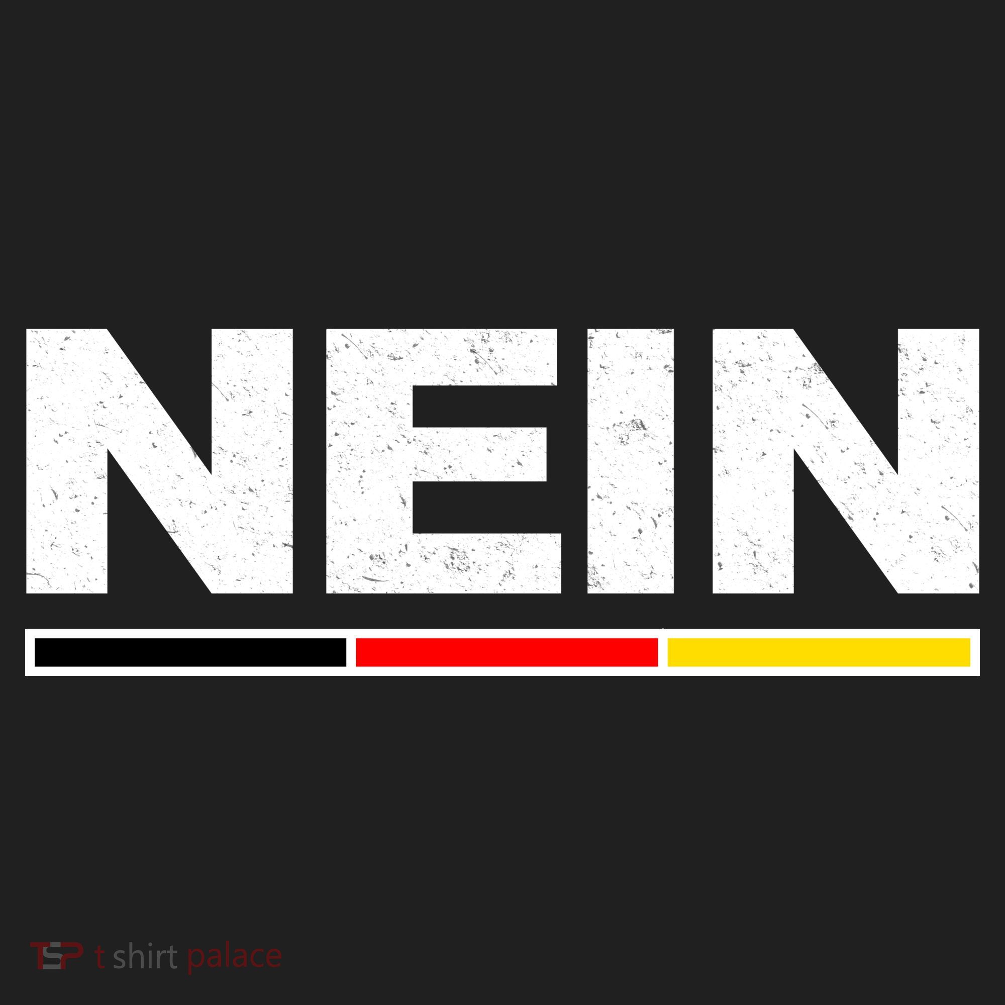 Nein German Funny Oktoberfest Golf Towel