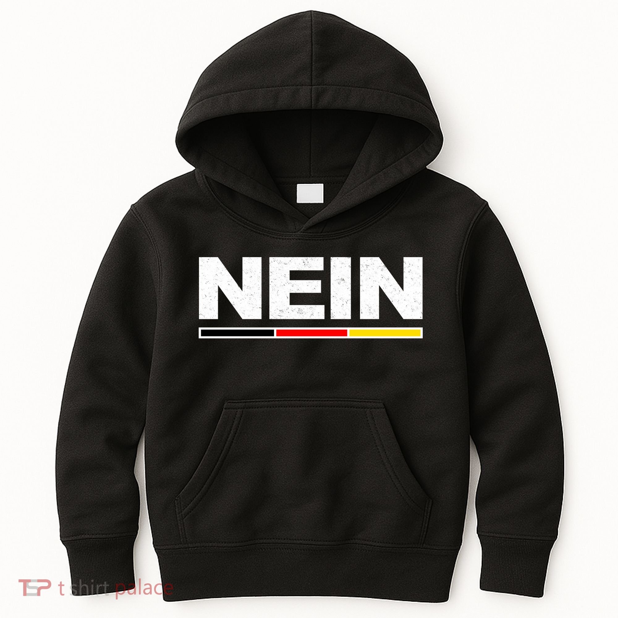 Nein German Funny Oktoberfest Kids Hoodie