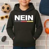 Nein German Funny Oktoberfest Kids Hoodie thumb 2