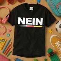 Nein German Funny Oktoberfest Kids T-Shirt thumb 3