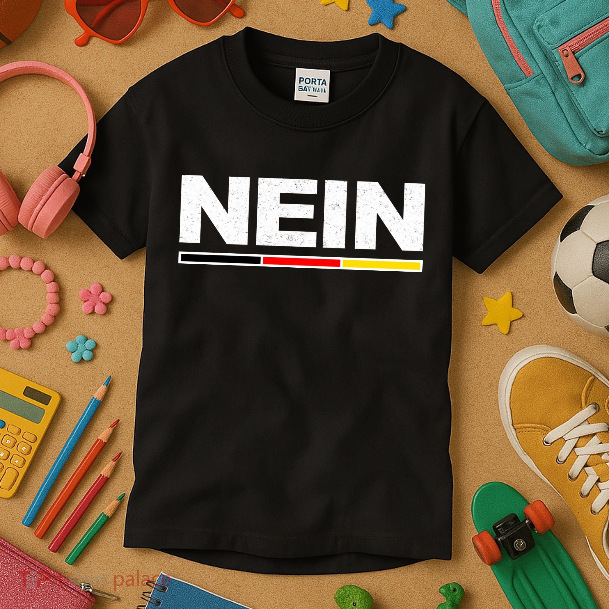 Nein German Funny Oktoberfest Kids T-Shirt