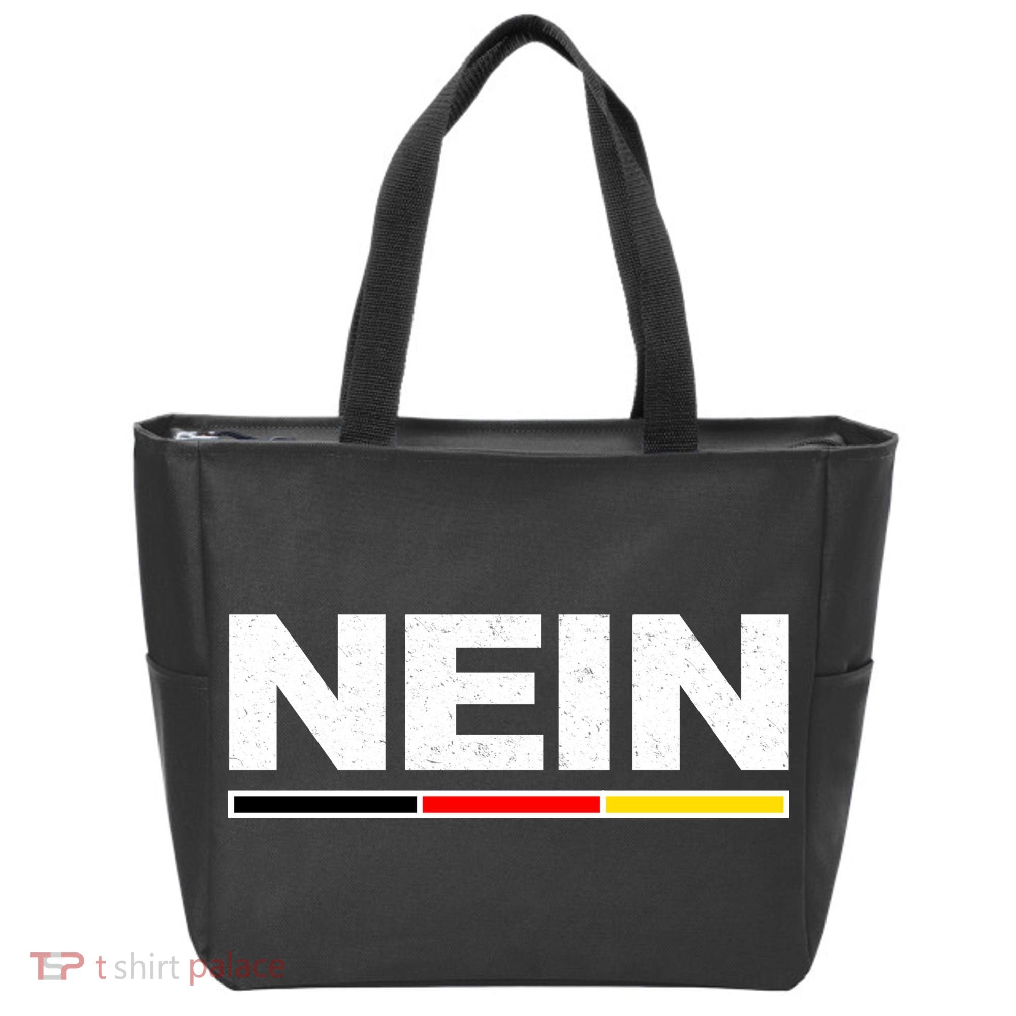 Nein German Funny Oktoberfest Tote Bag