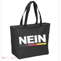 Nein German Funny Oktoberfest Tote Bag thumb 2
