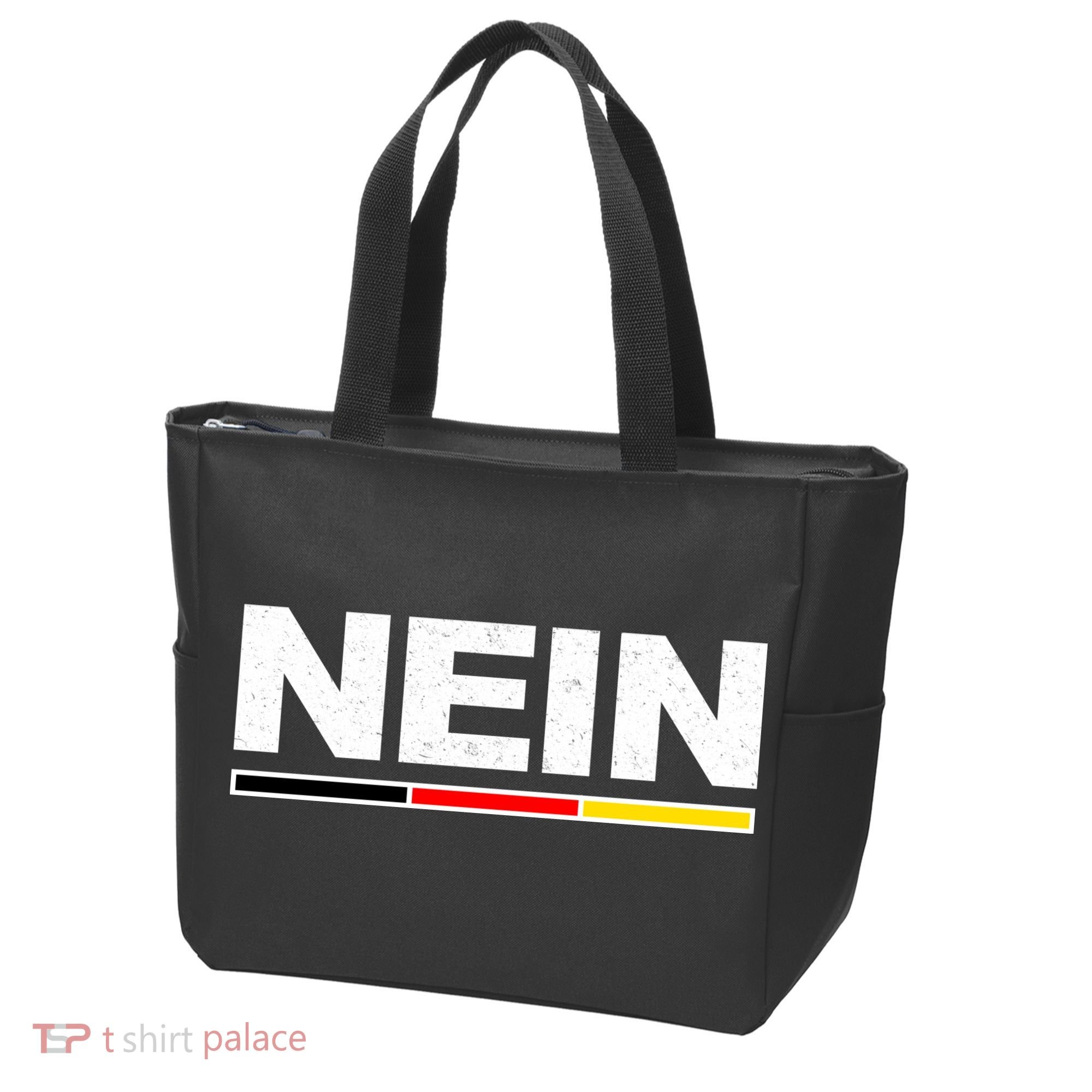 Nein German Funny Oktoberfest Tote Bag