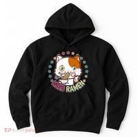 Neko Ramen Noodle Cat Hoodie thumb 0