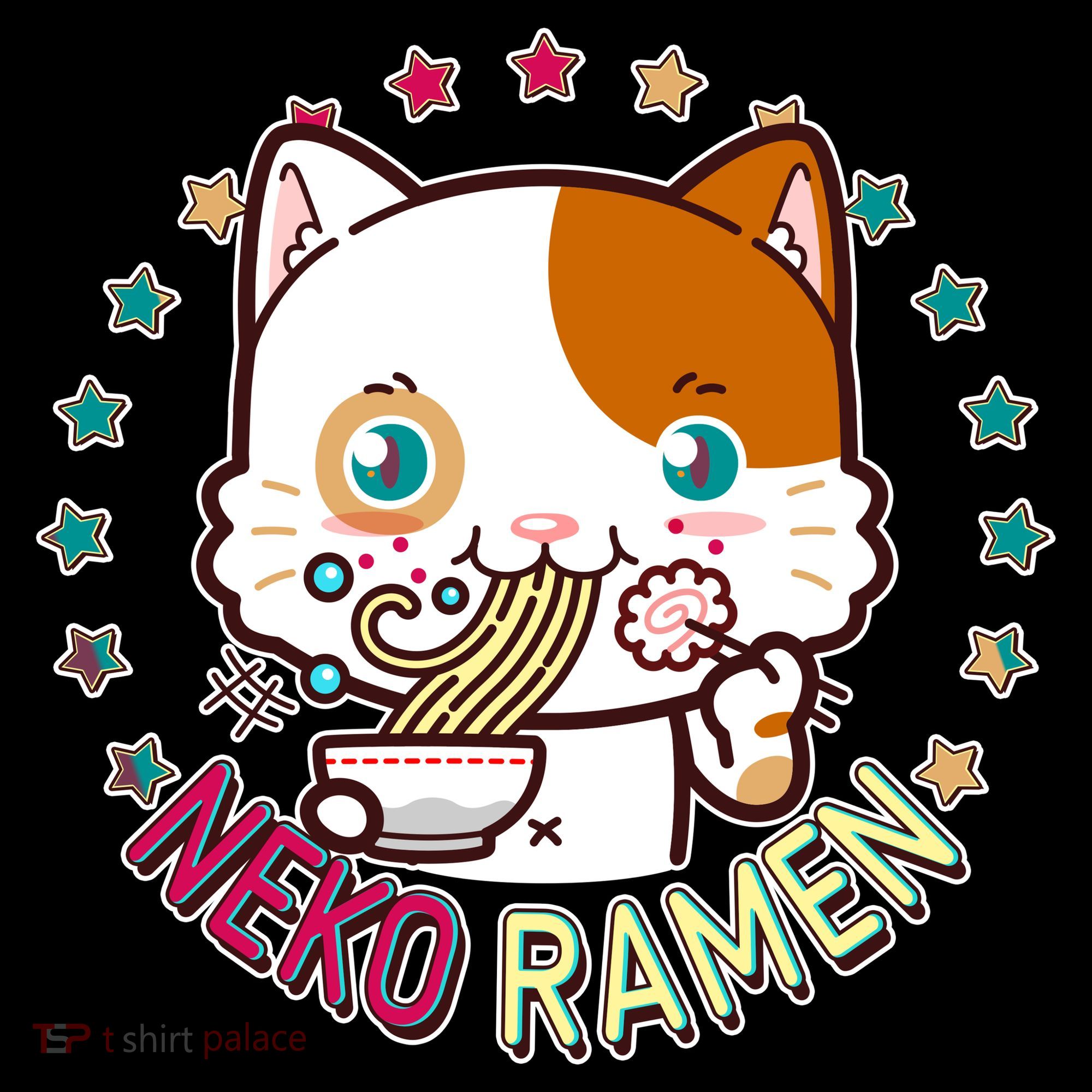 Neko Ramen Noodle Cat Hoodie