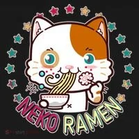 Neko Ramen Noodle Cat Bucket Hat thumb 4