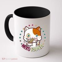 Neko Ramen Noodle Cat Coffee Mug thumb 0