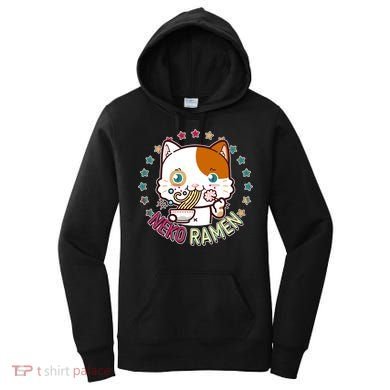 Neko Ramen Noodle Cat Women's Hoodie
