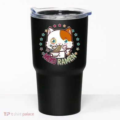 Neko Ramen Noodle Cat Tumbler