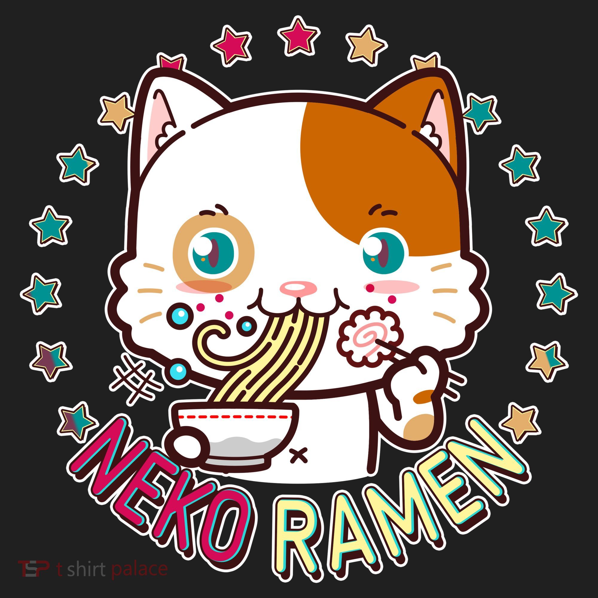 Neko Ramen Noodle Cat Tumbler