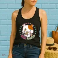 Neko Ramen Noodle Cat Women's Tank Top thumb 2