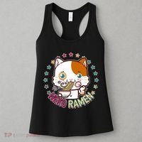 Neko Ramen Noodle Cat Women's Tank Top thumb 3